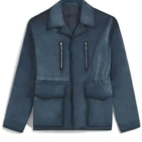 Our Movie Namkoong Min Blue Suede Leather Jacket
