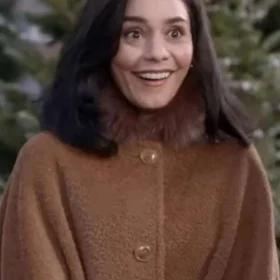 Vanessa Hudgens The Knight Before Christmas Wool Coat
