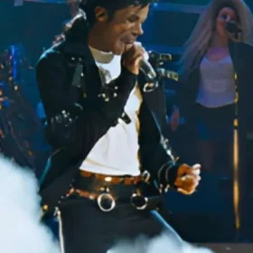 Michael 2026 Jaafar Jackson Belted Jacket