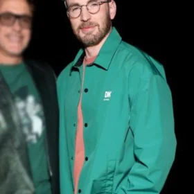 Cinemacon 2026 Chris Evans Green Jacket