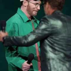 Cinemacon 2026 Chris Evans Green Jacket