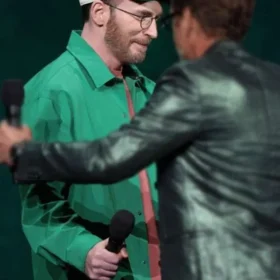Cinemacon 2026 Chris Evans Green Jacket