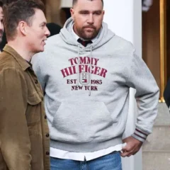 Travis Kelce New York 2026 Grey Hoodie
