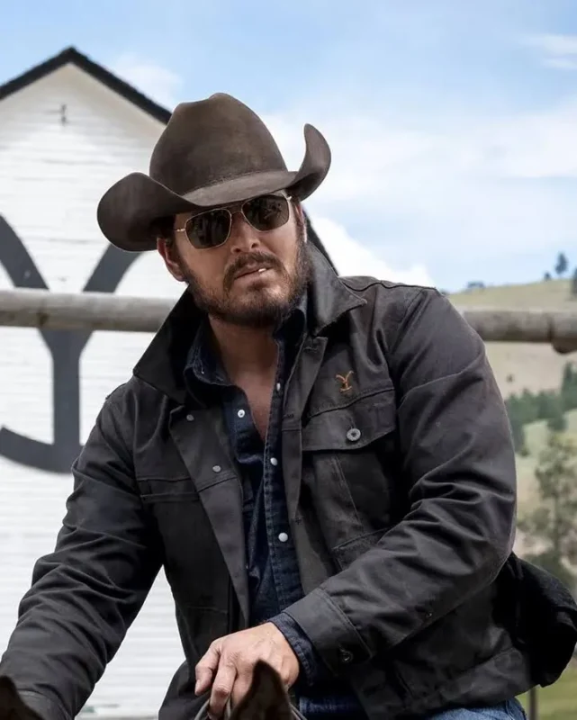 Rip Wheeler Cotton Black Jacket