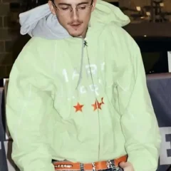 Timothee Chalamet Marty Supreme Green Jacket