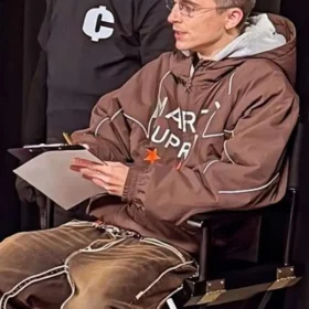 Marty Supreme Timothee Chalamet Brown Jacket