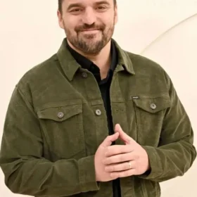 Jake Johnson The Dink 2026 Event Green Jacket