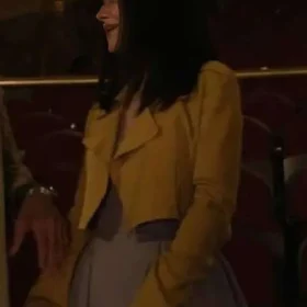 56 Days 2026 Dove Cameron Yellow Blazer