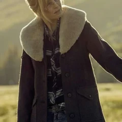 Beth Dutton Shearling Wool Coat