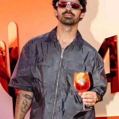 Coachella 2026 Joe Jonas Grey Jacket