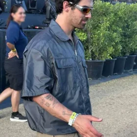 Coachella 2026 Joe Jonas Grey Jacket
