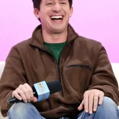 Charlie Puth 2026 Brown Jacket
