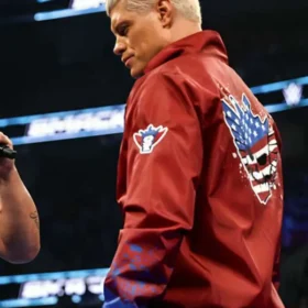 Smack­Down 2026 RWB Wind­break­er Cody Rhodes Jack­et