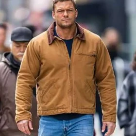 Alan Ritchson Reacher S02 Brown Jacket