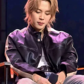 Jimin Event 2026 Leather Jacket