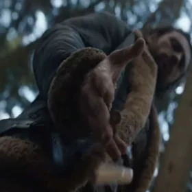 Aaron Taylor-Johnson Kraven the Hunter Shearling Jacket