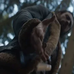 Aaron Taylor-Johnson Kraven the Hunter Shearling Jacket