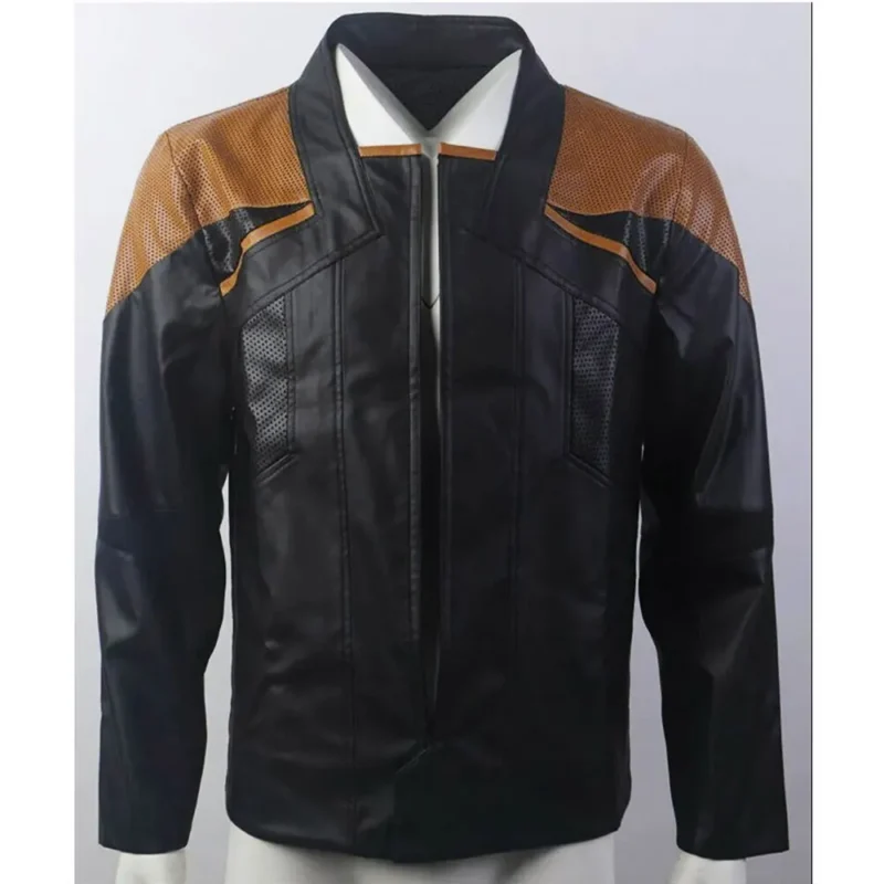 Star Trek Picard Raffi Musiker Leather Jacket