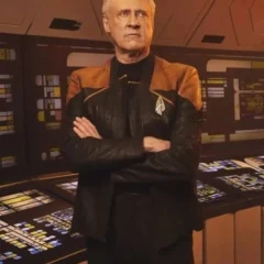 Star Trek Picard Raffi Musiker Leather Jacket