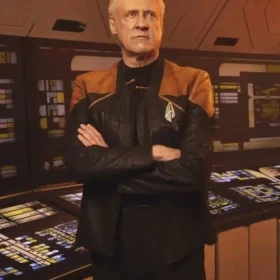 Star Trek Picard Raffi Musiker Leather Jacket