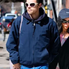 New York 2026 Harry Styles Blue Jacket