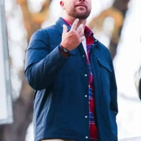 NYC 2026 Central Park Travis Kelce Jacket