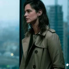 Lauren Budd Jitters 2026 Brown Trench Coat