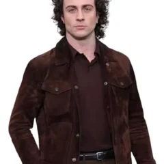 Fuze 2026 Aaron Taylor-Johnson Suede Leather Jacket