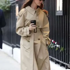LFW 2026 Daisy Edgar-Jones Trench Coat