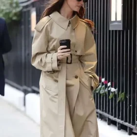LFW 2026 Daisy Edgar-Jones Trench Coat