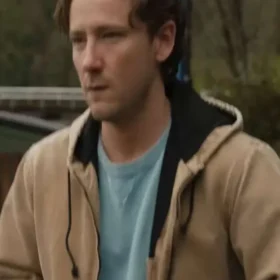 Remarkably Bright Creatures 2026 Lewis Pullman Brown Jacket