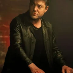 Tom Burke Legends 2026 Black Leather Jacket