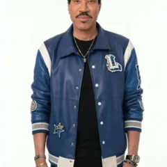 Lionel Richie American Idol 2026 Blue Varsity Jacket