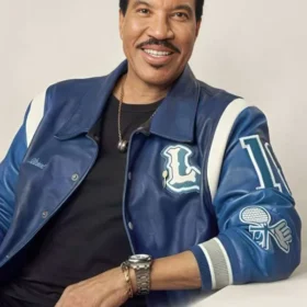 Lionel Richie American Idol 2026 Blue Varsity Jacket