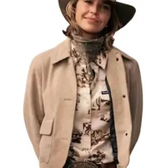 Arielle Kebbel Marshals 2026 Suede Jacket