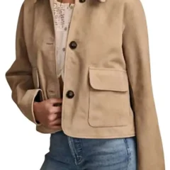 Arielle Kebbel Marshals 2026 Suede Jacket