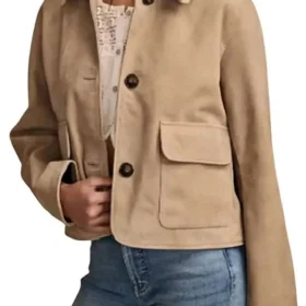 Arielle Kebbel Marshals 2026 Suede Jacket