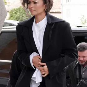 Zendaya Rome 2026 Black Oversized Blazer