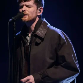 James Blake The Tonight Show 2026 Brown Jacket