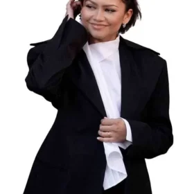 Zendaya Rome 2026 Black Oversized Blazer
