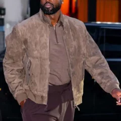 NYC 2026 Dwyane Wade Suede Leather Jacket