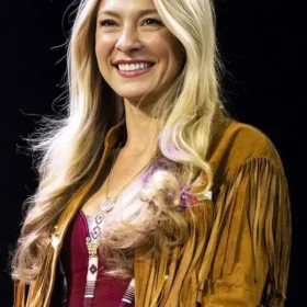 Festival 2026 Julia Cole Brown Fringe Jacket