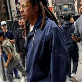 New York City 2026 Jay-Z Blue Hooded Jacket