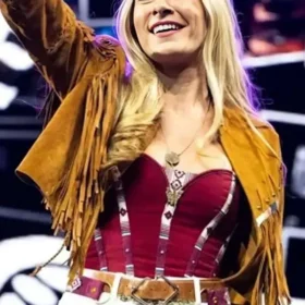 Festival 2026 Julia Cole Brown Fringe Jacket