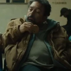 Felix Solis Allswell in New York 2024 Brown Jacket