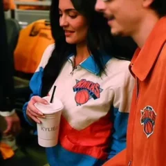 New York Knicks Game Kylie Jenner Jacket