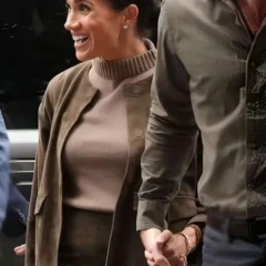 Meghan Australia Visit 2026 Markle Suede Jacket