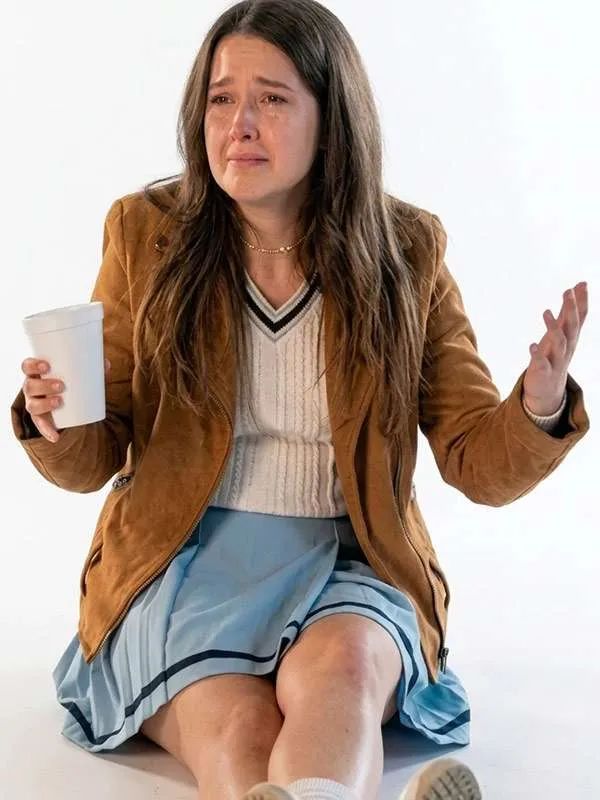 Beef 2026 Cailee Spaeny Brown Jacket