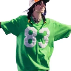 Billie Eilish Green Jersey