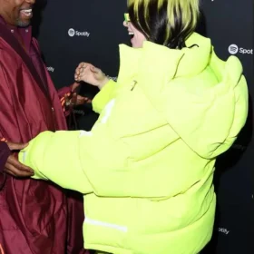 Billie Eilish Spotify Best New Artist Green Jacket